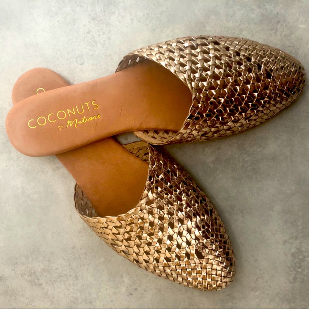 Women Gold Mules🌞